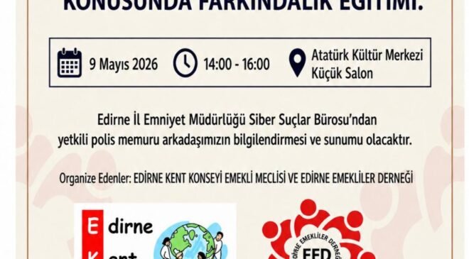 Emeklilere dolandırmalara karşı eğitim