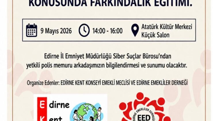 Emeklilere dolandırmalara karşı eğitim