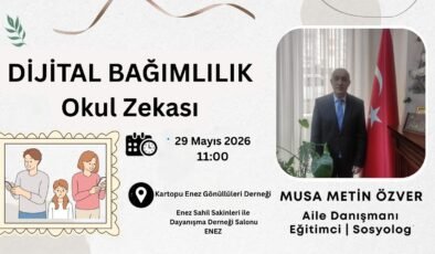 Enez’de anne-babalara Digital Bağımlılık Semineri