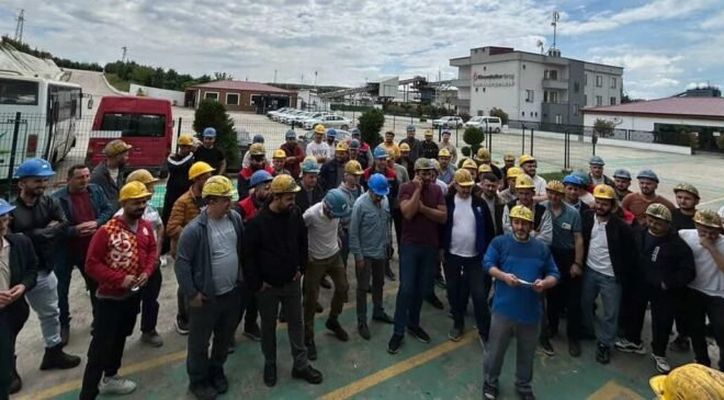 Madencilerden ‘hak’ arayışı!