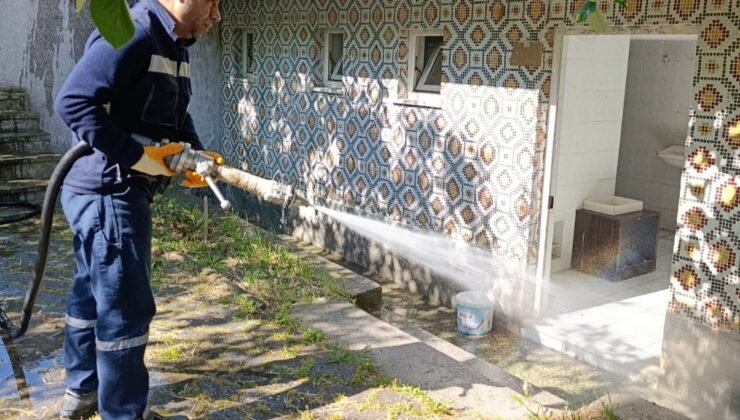 Keşan’da bayram temizliği