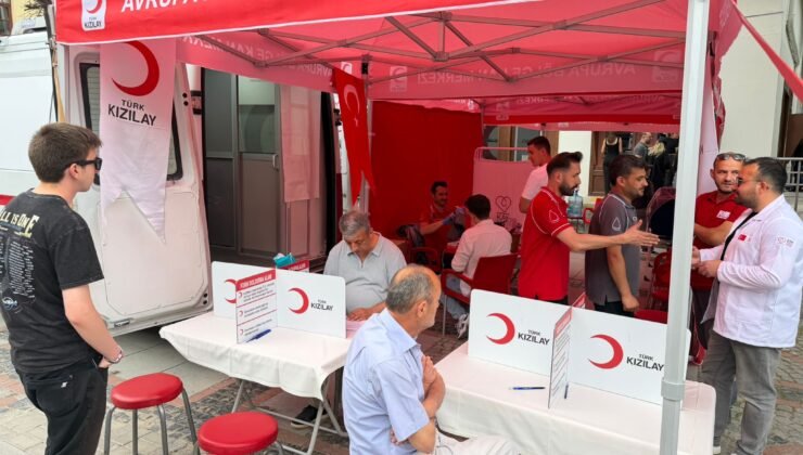 Kızılay’dan kan bağışı etkinliği