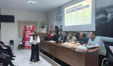 Serhad Birlik ilk yardım eğitiminde