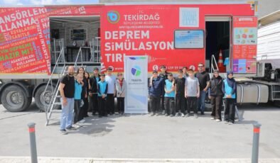 Gezici Deprem Simülasyon TIR’ı Edirne’de