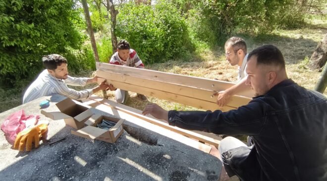 Süloğlu baraj piknik alanı yenileniyor