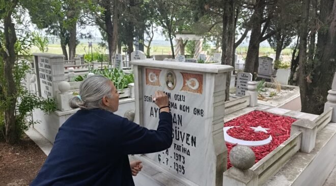 Uzunköprü’de şehit kabirlerinde bakım