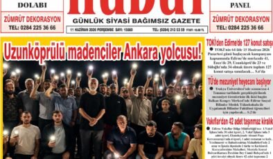 11 Haziran 2026 Perşembe Hudut Gazetesi