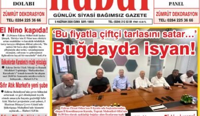 5 Haziran 2026 Cuma Hudut Gazetesi