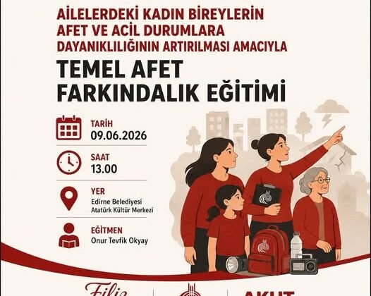 Temel Afet Farkındalık Eğitimi