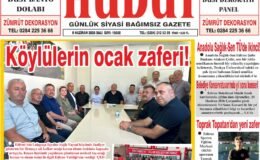 9 Haziran 2026 Salı Hudut Gazetesi