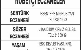 Nöbetçi Eczaneler