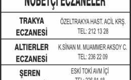Nöbetçi Eczaneler