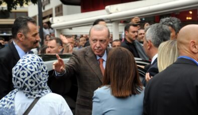 Cumhurbaşkanı Erdoğan Saraçlar’a sürpriz ziyaret!