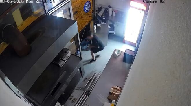 İşyerinden hırsızlık kamerada!