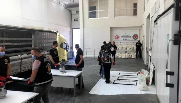 TIR’da 1 ton 500 kilo uyuşturucu!