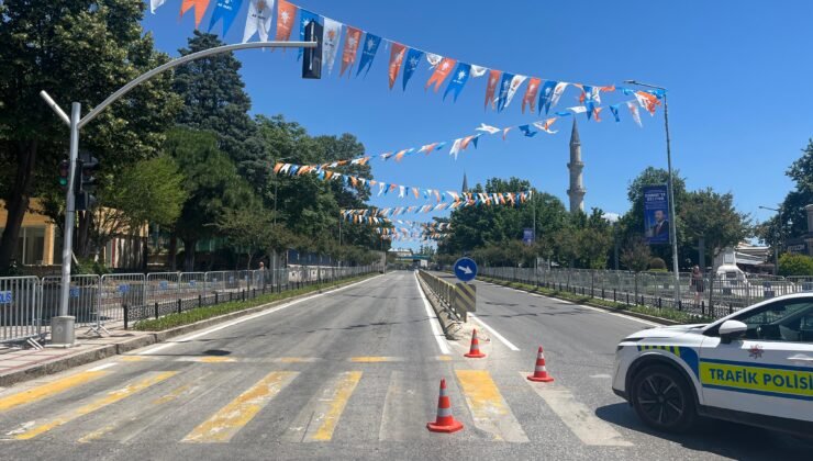 Atatürk Bulvarı gün öncesinden kapatıldı!