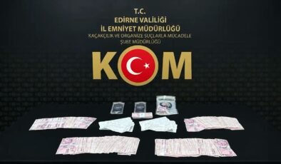 Edirne’de tefecilik operasyonu; 1 tutuklama!
