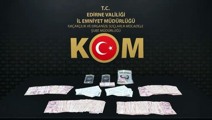 Edirne’de tefecilik operasyonu; 1 tutuklama!