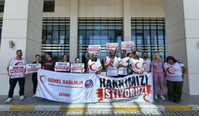 Sağlıkçılardan ‘hak’ çığlığı!