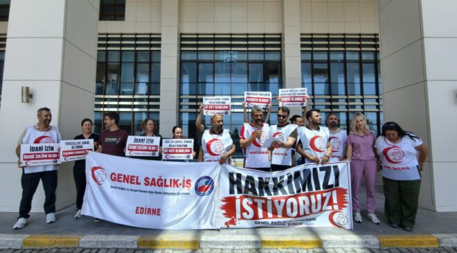 Sağlıkçılardan ‘hak’ çığlığı!