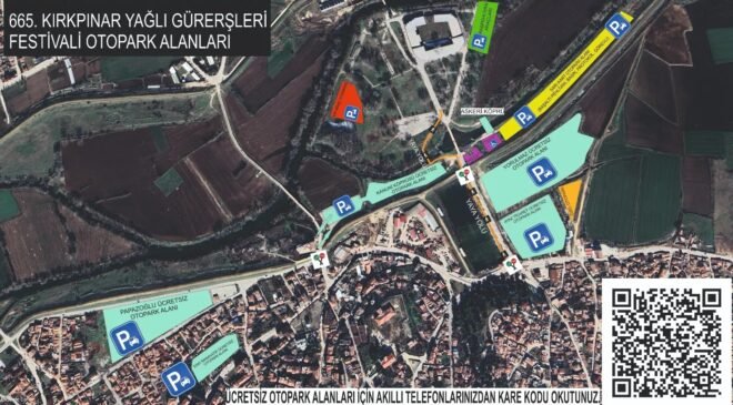 Kırpınar’a özel ücretsiz otoparklar