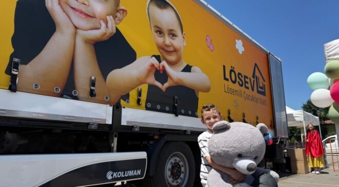 LÖSEV İyilikler Tırı yollarda