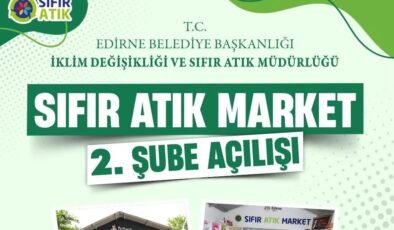 İkinci Sıfır Atık Market Şükrüpaşa’ya