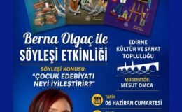 Berna Olgaç’dan TAKSAV’da söyleşi