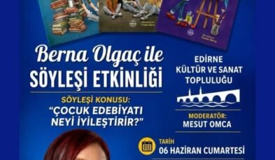 Berna Olgaç’dan TAKSAV’da söyleşi