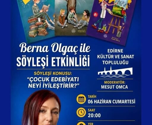 Berna Olgaç’dan TAKSAV’da söyleşi