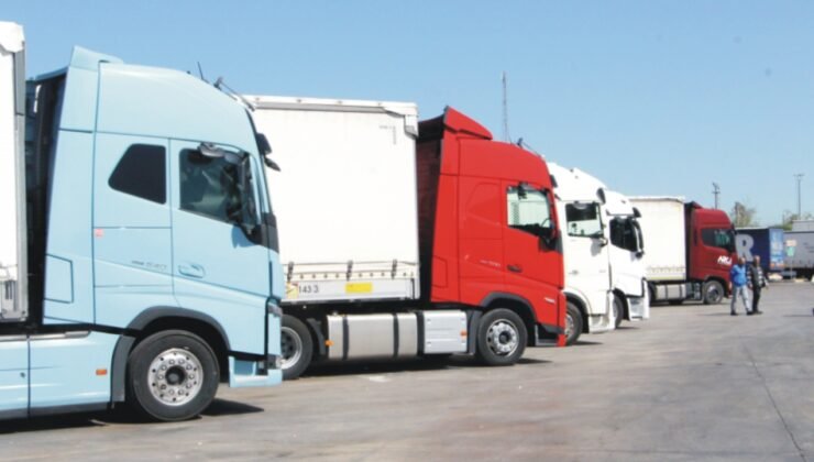 TIR trafiğinde gerileme!