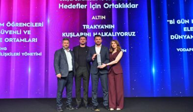 TREDAŞ’a Altın Ödül