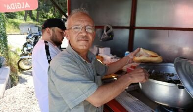 Muhtardan gastronomik hizmet!