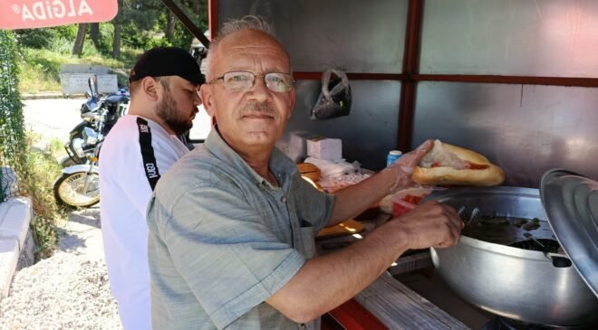 Muhtardan gastronomik hizmet!