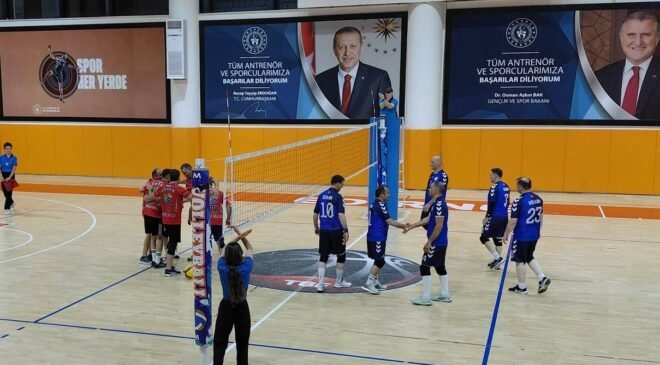 Voleybol Turnuvası’nda 9 günde 15 maç