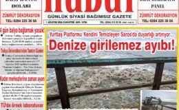 1 Ağustos 2026 Cumartesi Hudut Gazetesi