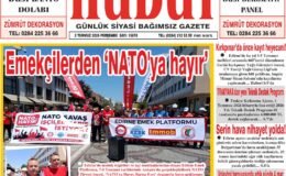2 Temmuz 2026 Perşembe Hudut Gazetesi