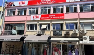 Yeni Parti’nin tabelası da asıldı!