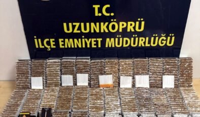 İşyerinde 10 bin kaçak sigara!