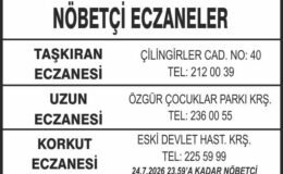 Nöbetçi Eczaneler