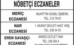Nöbetçi Eczaneler