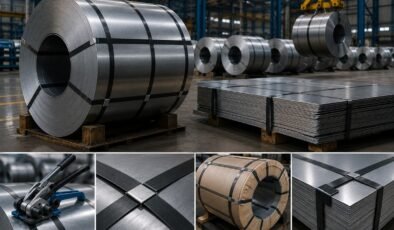 Metal Sanayi ve Çelik Sektöründe Ambalaj: Bobin ve Sac Çemberleme Rehberi