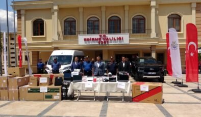 Sınır güvenliğine yeni ekipman ve araç!