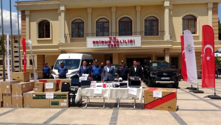 Sınır güvenliğine yeni ekipman ve araç!