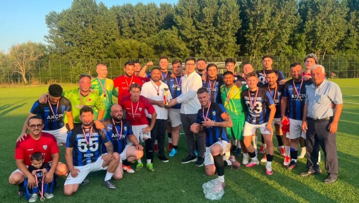 Büyükgerdelli turnuvasında şampiyon İskenderspor