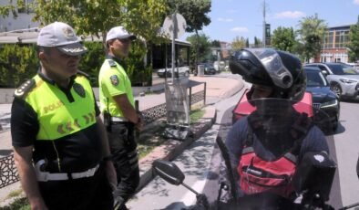 Motosikletlilere ‘güvenli sürüş’ denetimi!