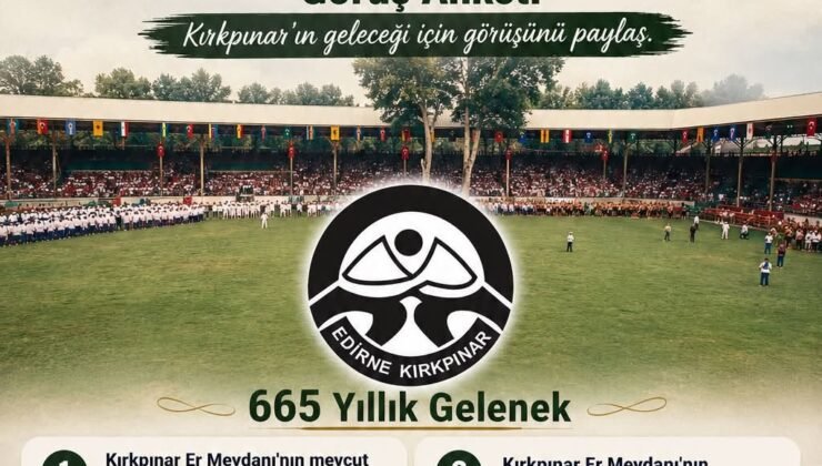 Er Meydanı’nın geleceğine ‘anket’