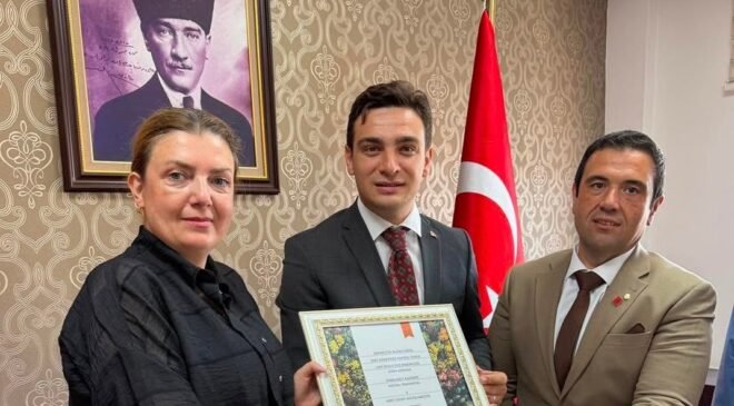 CHP’den Kaymakam Güzel’e hayırlı olsun