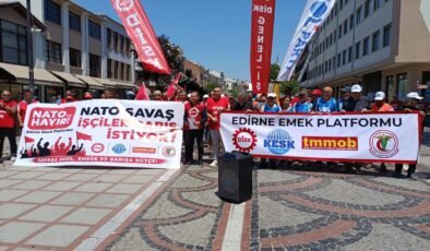 Emekçilerden ‘NATO’ya hayır’