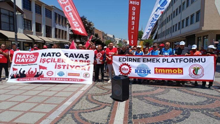 Emekçilerden ‘NATO’ya hayır’